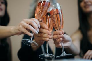 Calendrier de l'avent champagne rosé Laurent-Perrier